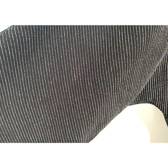 Linda Allard Ellen Tracy - black striped light jacket, tunic women's size 16 - Picture 3 of 10